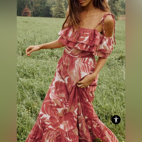 Zara off the shoulder dress - Picture 1 of 4